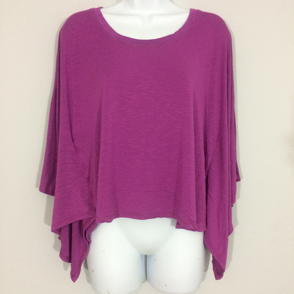 Frenzii by Jully Kang Tops - Frenzii by Jully Kang Womens M Rose Shawl/Blouse